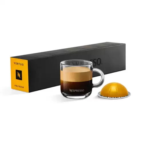 Nespresso Vertuo Voltesso 40ml Coffee Pods, 10 Pack